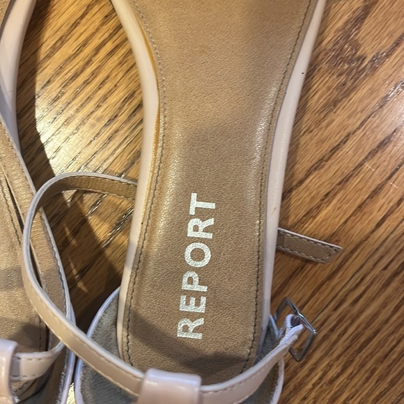 REPORT Woman’s Pink Leila Sandals Size 8.5 - Picture 5 of 7